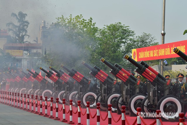Tổng duyệt diễu binh, diễu hành kỷ niệm 70 năm Chiến thắng Điện Biên Phủ- Ảnh 1.