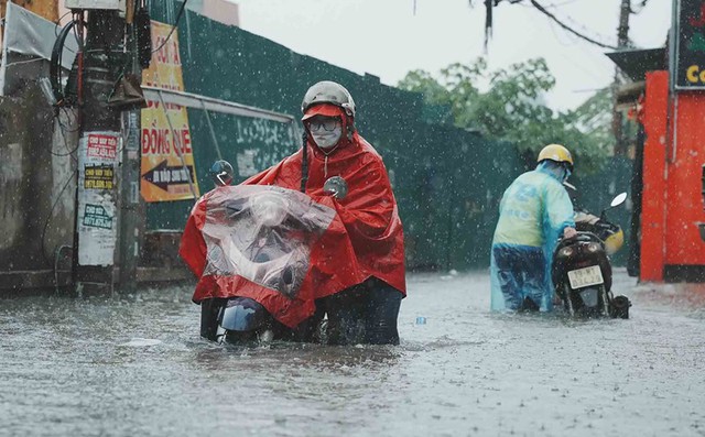 Miền Bắc đón mưa lớn, đề phòng nguy cơ ngập úng- Ảnh 2.