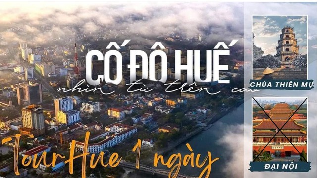 Thanh tra vào cuộc vụ quảng cáo tour du lịch Huế nhưng đăng hình Tử Cấm Thành- Ảnh 1.