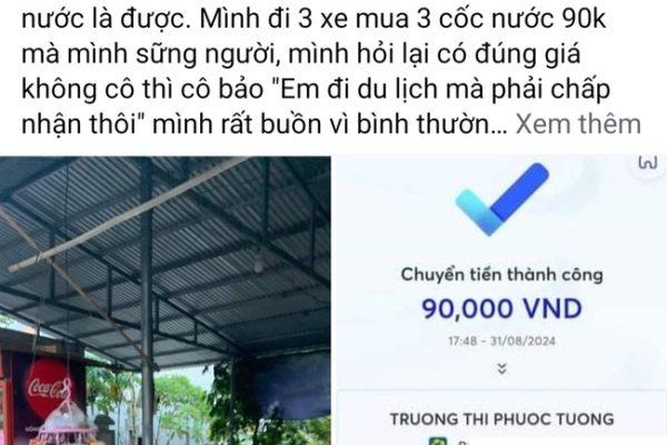 Xôn xao '3 cốc nước mía giá 90.000 đồng' trước điểm di tích ở Huế- Ảnh 1.